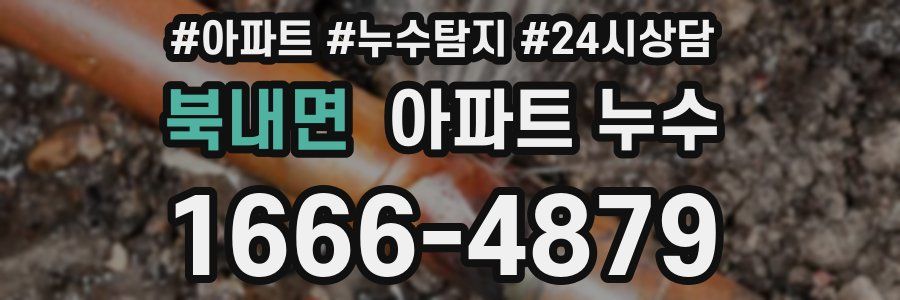 북내면 누수탐지