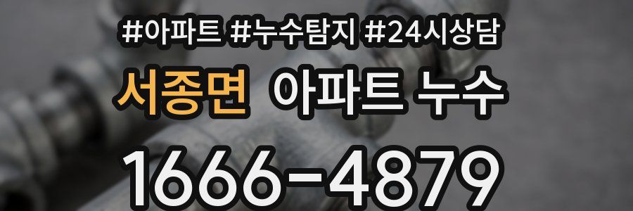 서종면 누수탐지