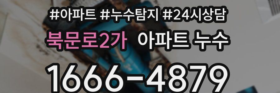 북문로2가 누수탐지