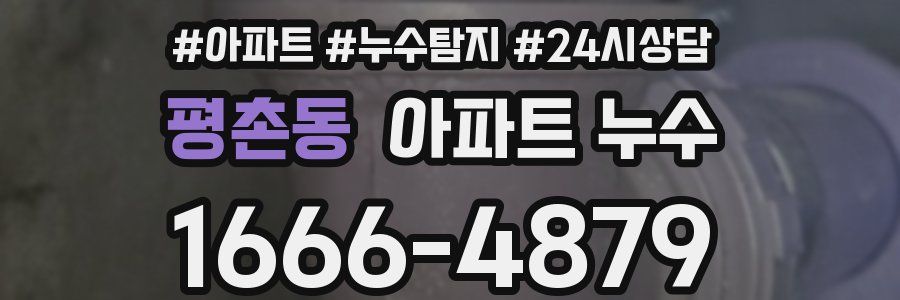 평촌동 누수탐지