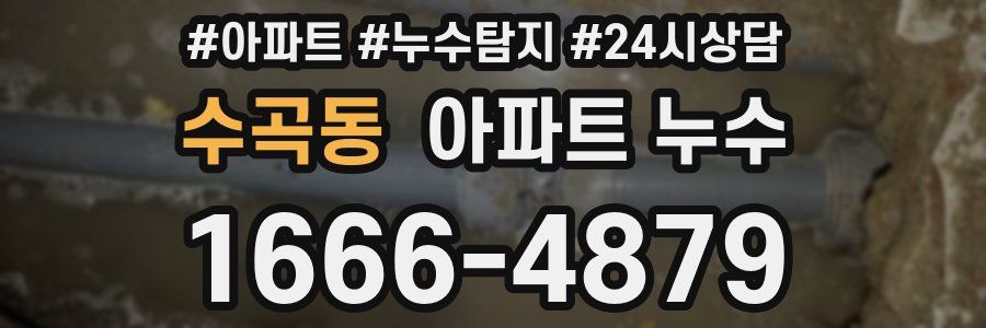 수곡동 누수탐지