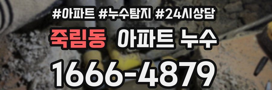 죽림동 누수탐지