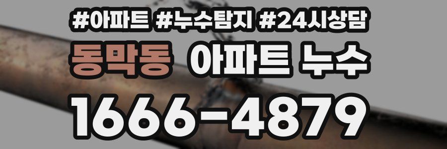 동막동 누수탐지