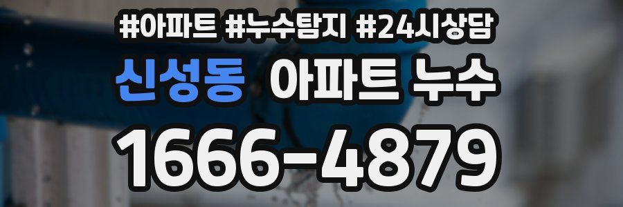 신성동 누수탐지