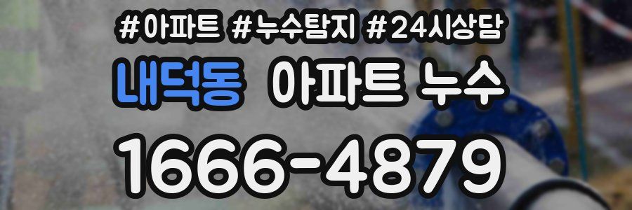 내덕동 누수탐지