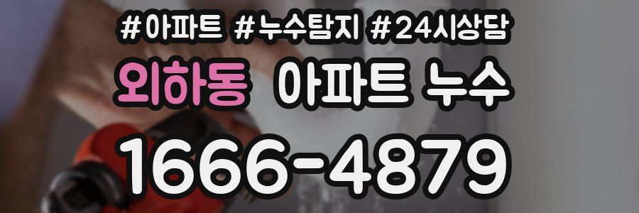 외하동 누수탐지