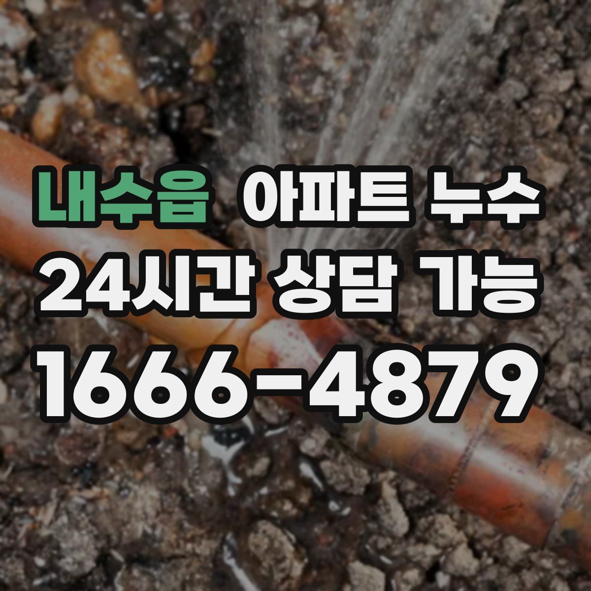 내수읍 아파트 누수탐지