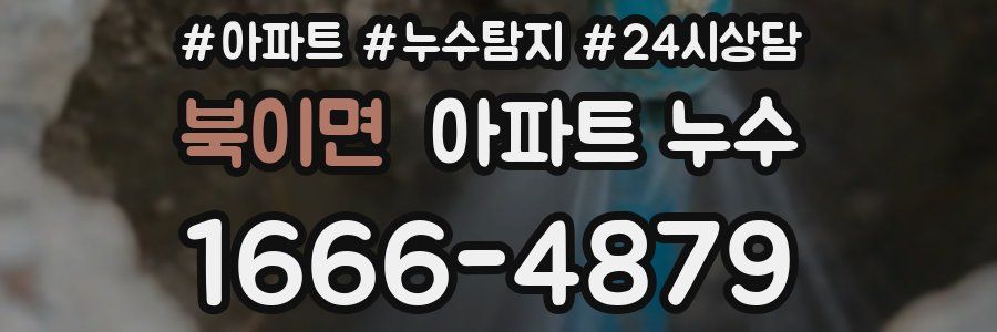 북이면 누수탐지