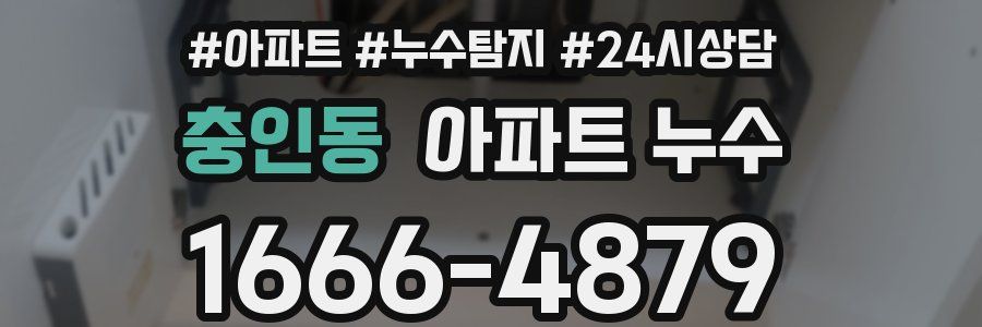 충인동 누수탐지