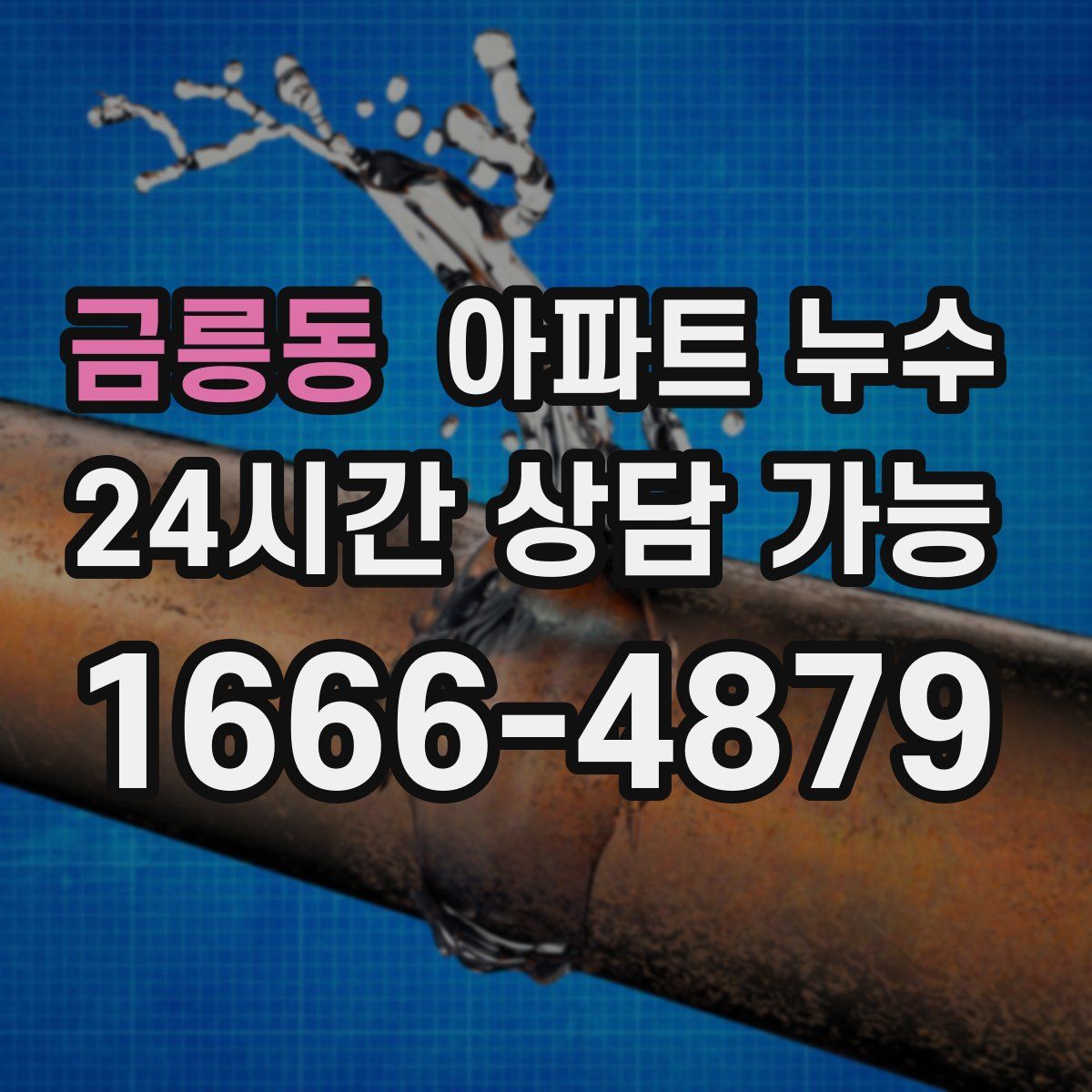 금릉동 아파트 누수탐지