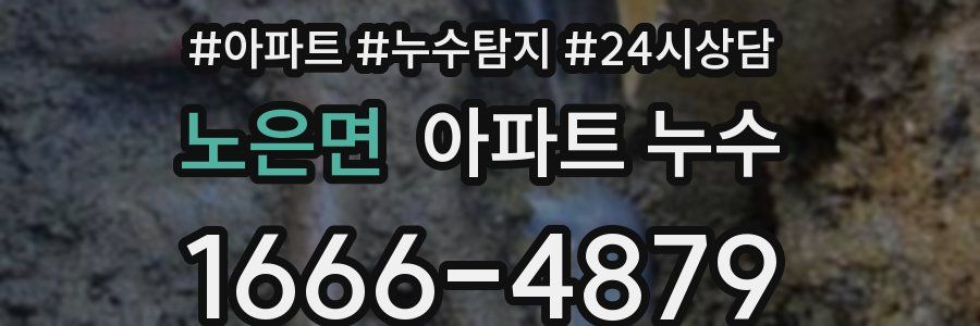 노은면 누수탐지