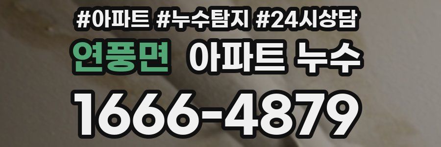 연풍면 누수탐지