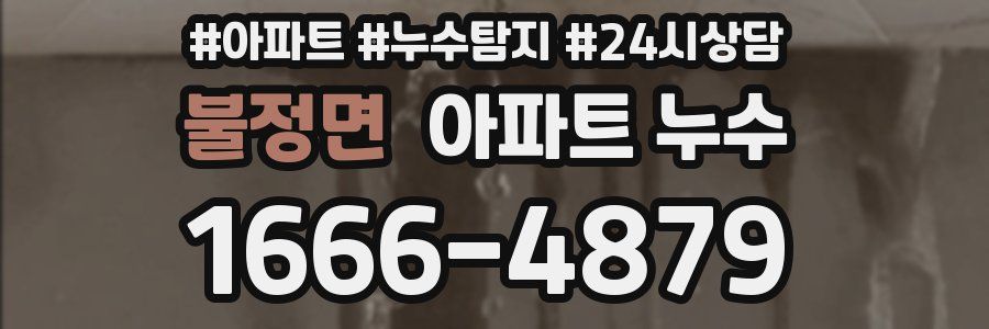 불정면 누수탐지