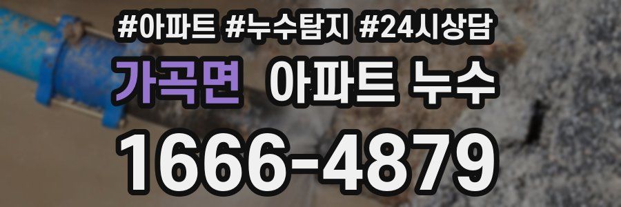 가곡면 누수탐지