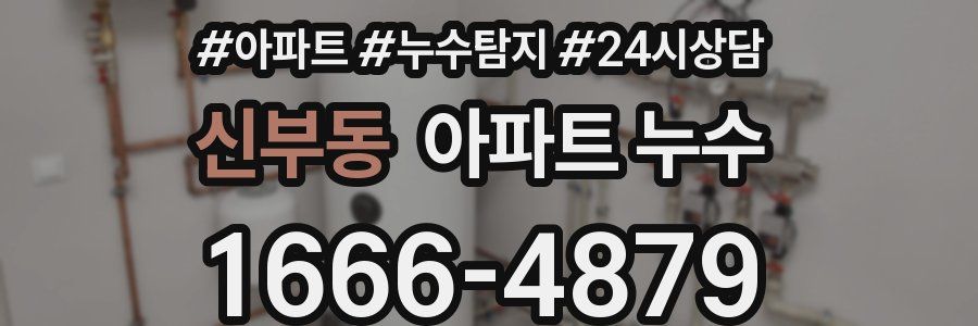 신부동 누수탐지