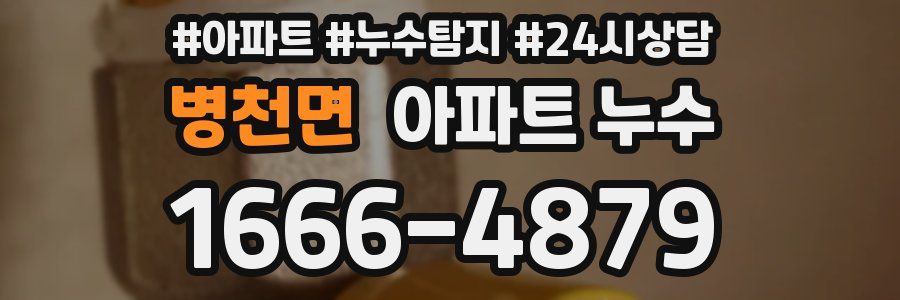 병천면 누수탐지