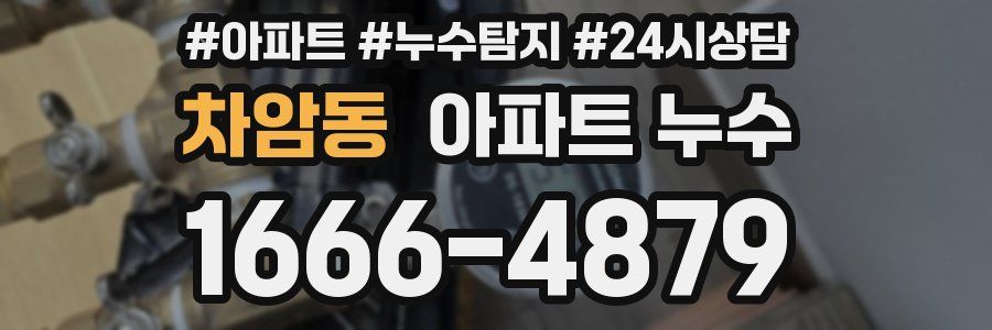 차암동 누수탐지