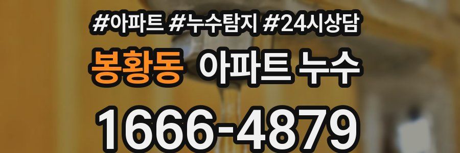 봉황동 누수탐지