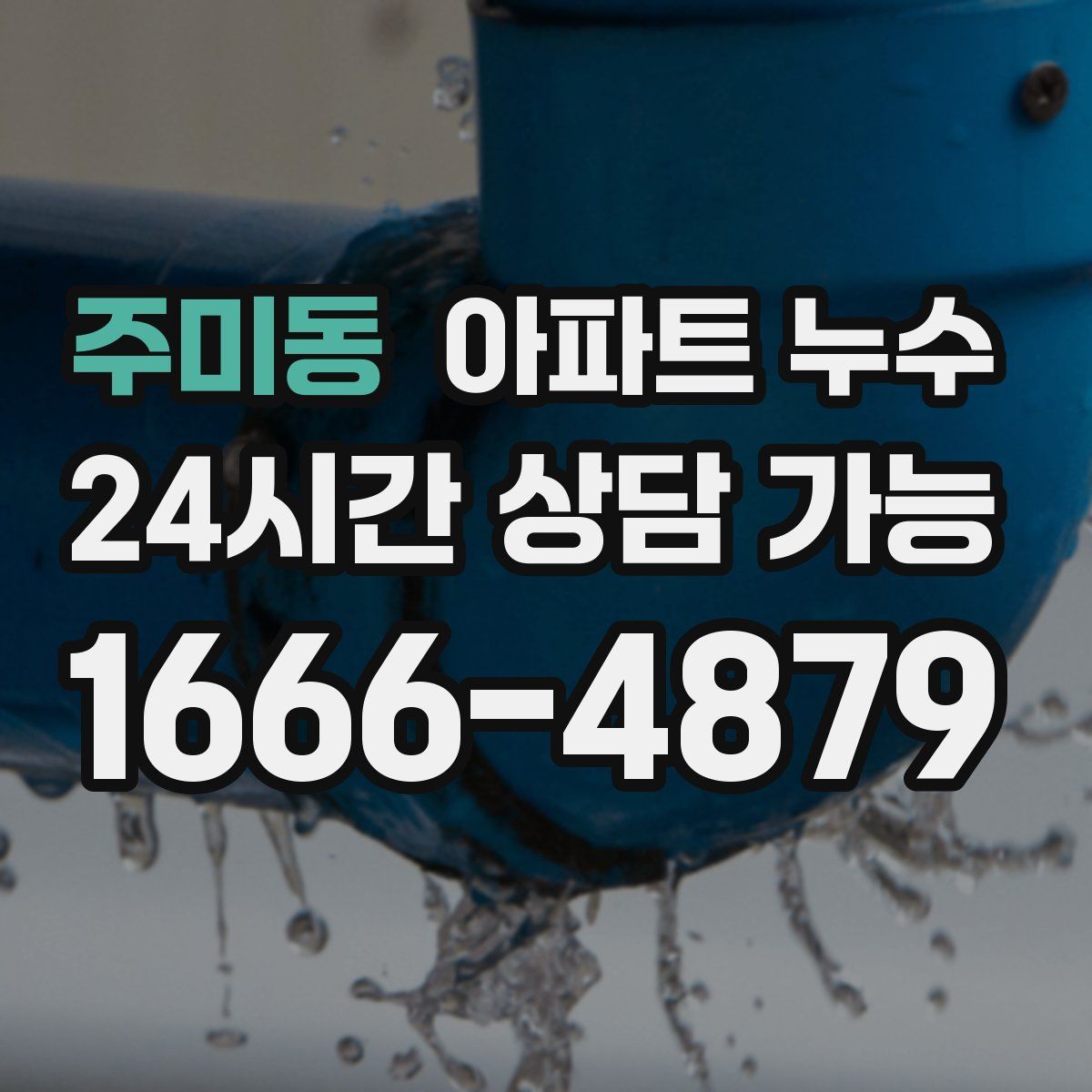 주미동 아파트 누수탐지