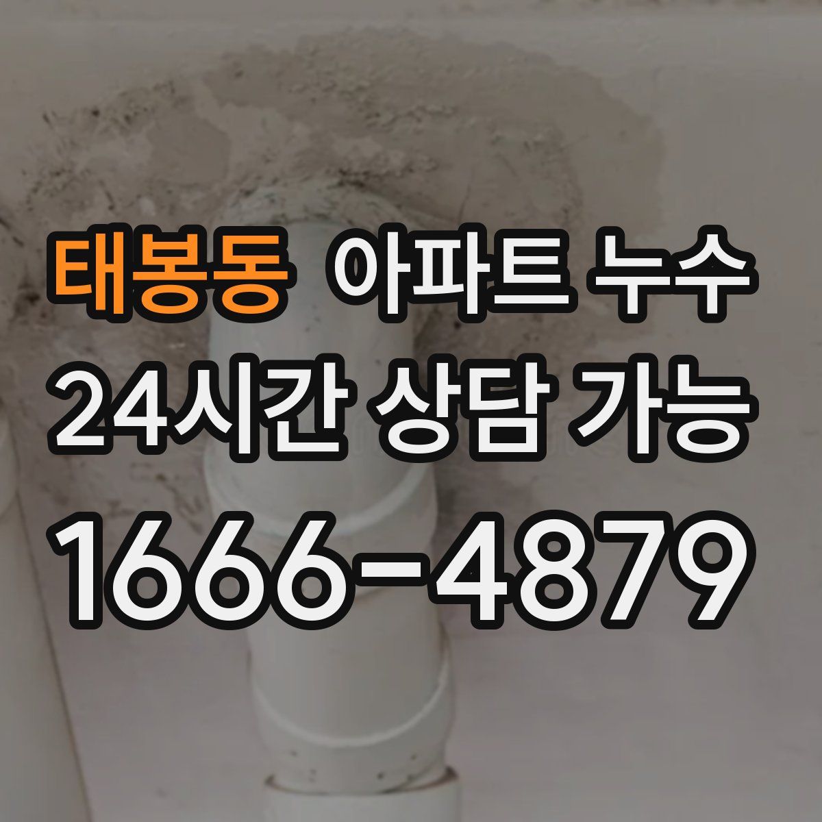 태봉동 아파트 누수탐지