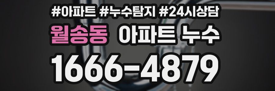 월송동 누수탐지