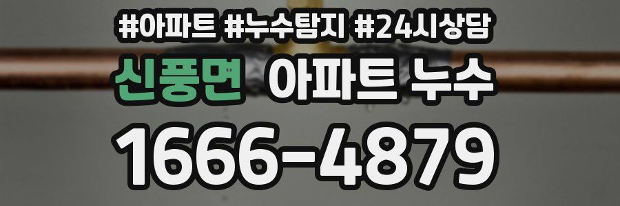 신풍면 누수탐지