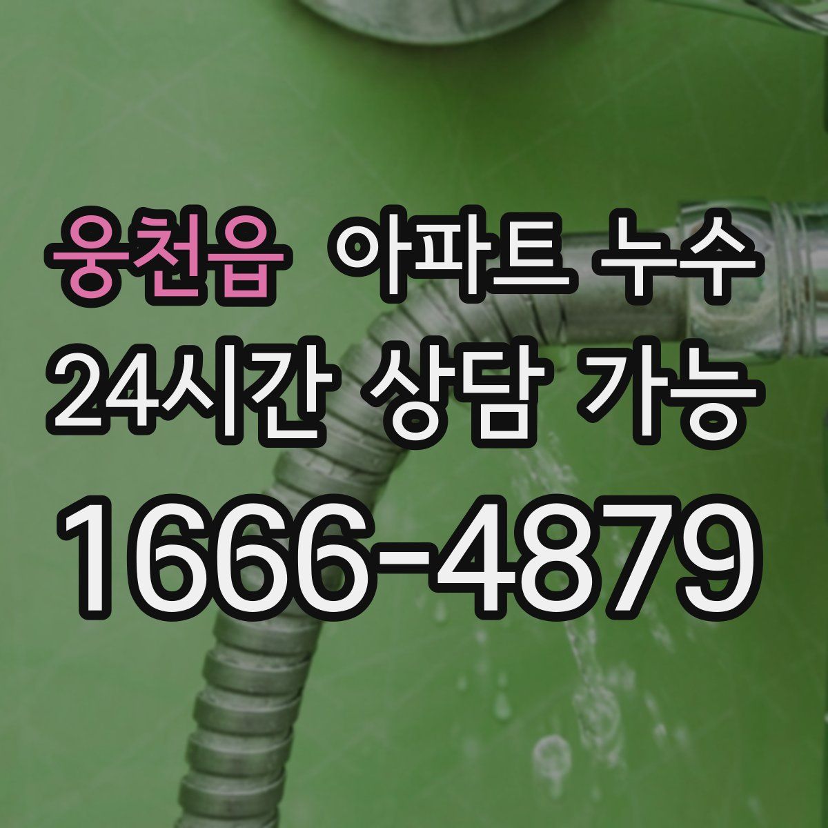 웅천읍 아파트 누수탐지