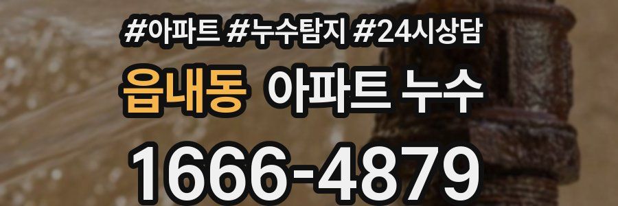 읍내동 누수탐지