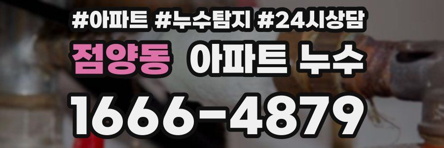 점양동 누수탐지