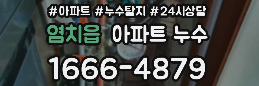 염치읍 누수탐지