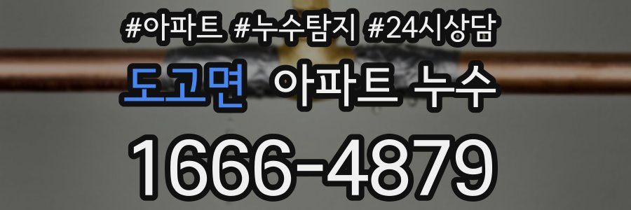 도고면 누수탐지