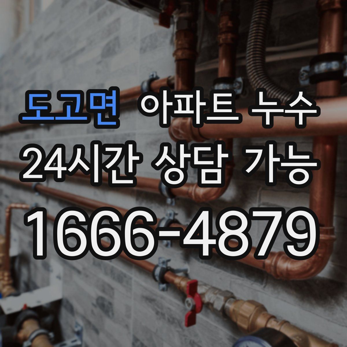 도고면 아파트 누수탐지