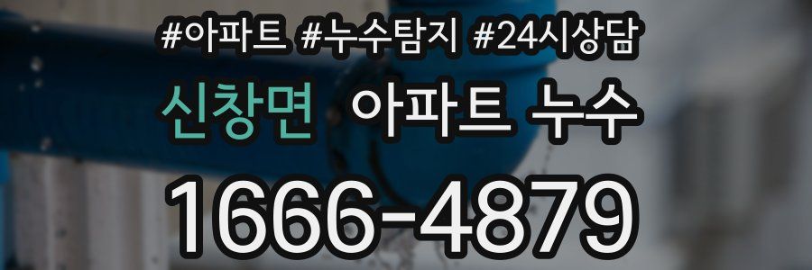 신창면 누수탐지