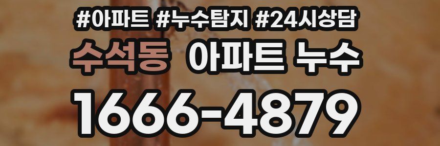 수석동 누수탐지