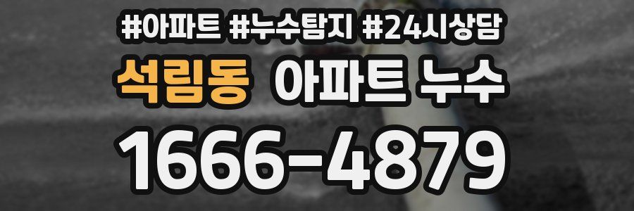 석림동 누수탐지