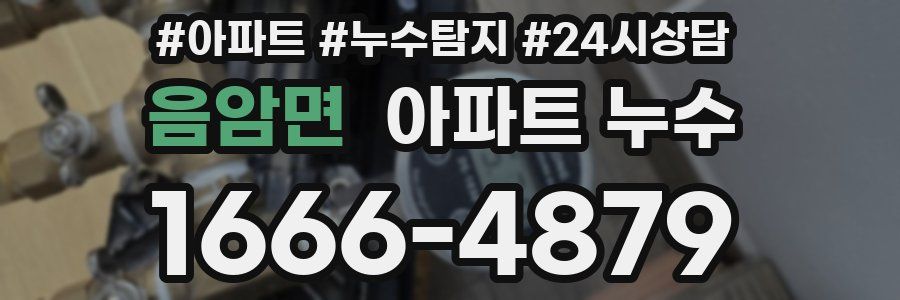 음암면 누수탐지