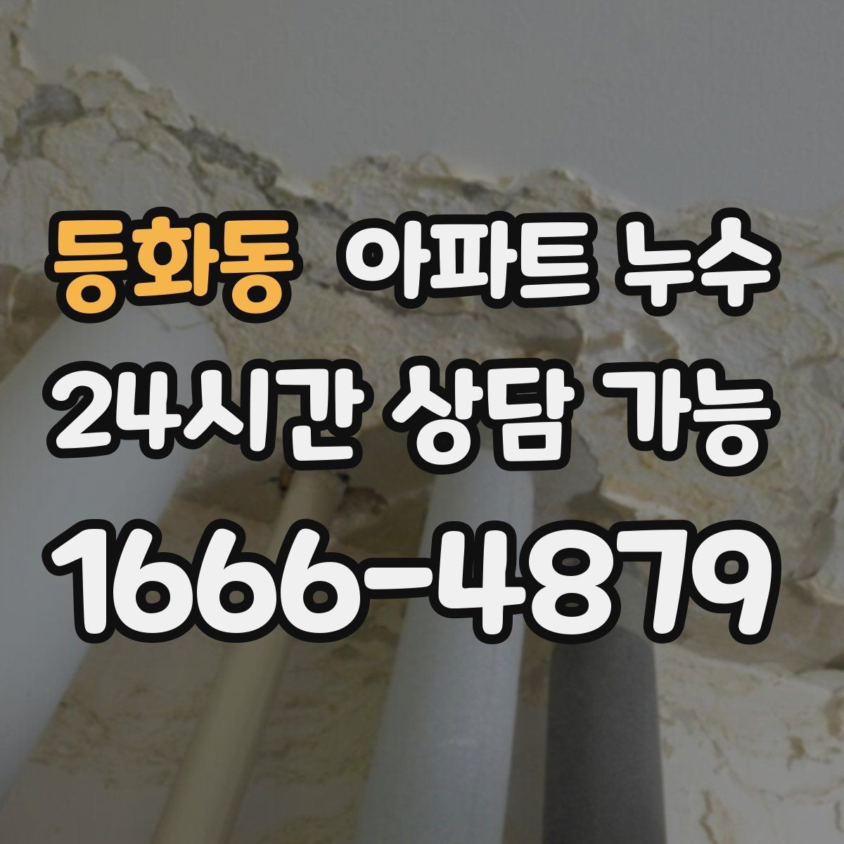 등화동 아파트 누수 샤워 후에만 젖는다면 점검 포인트