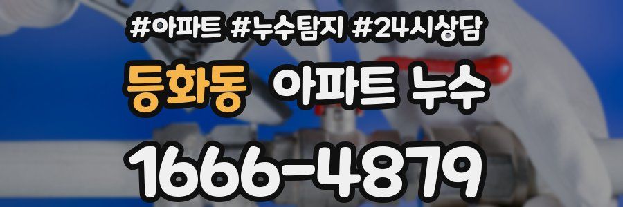 등화동 누수탐지