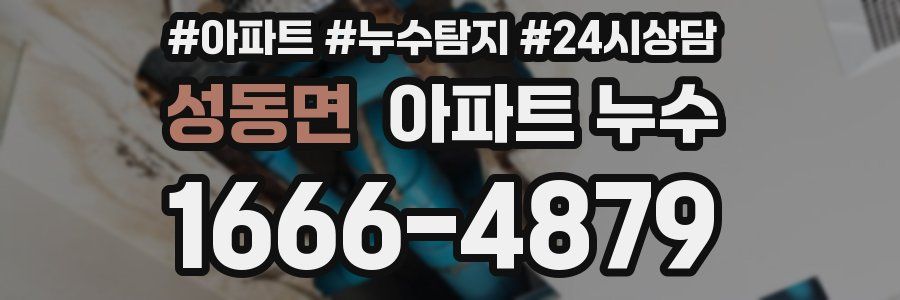 성동면 누수탐지