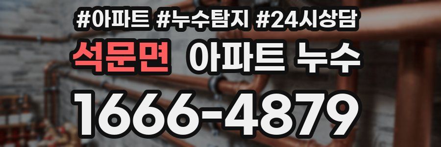 석문면 누수탐지