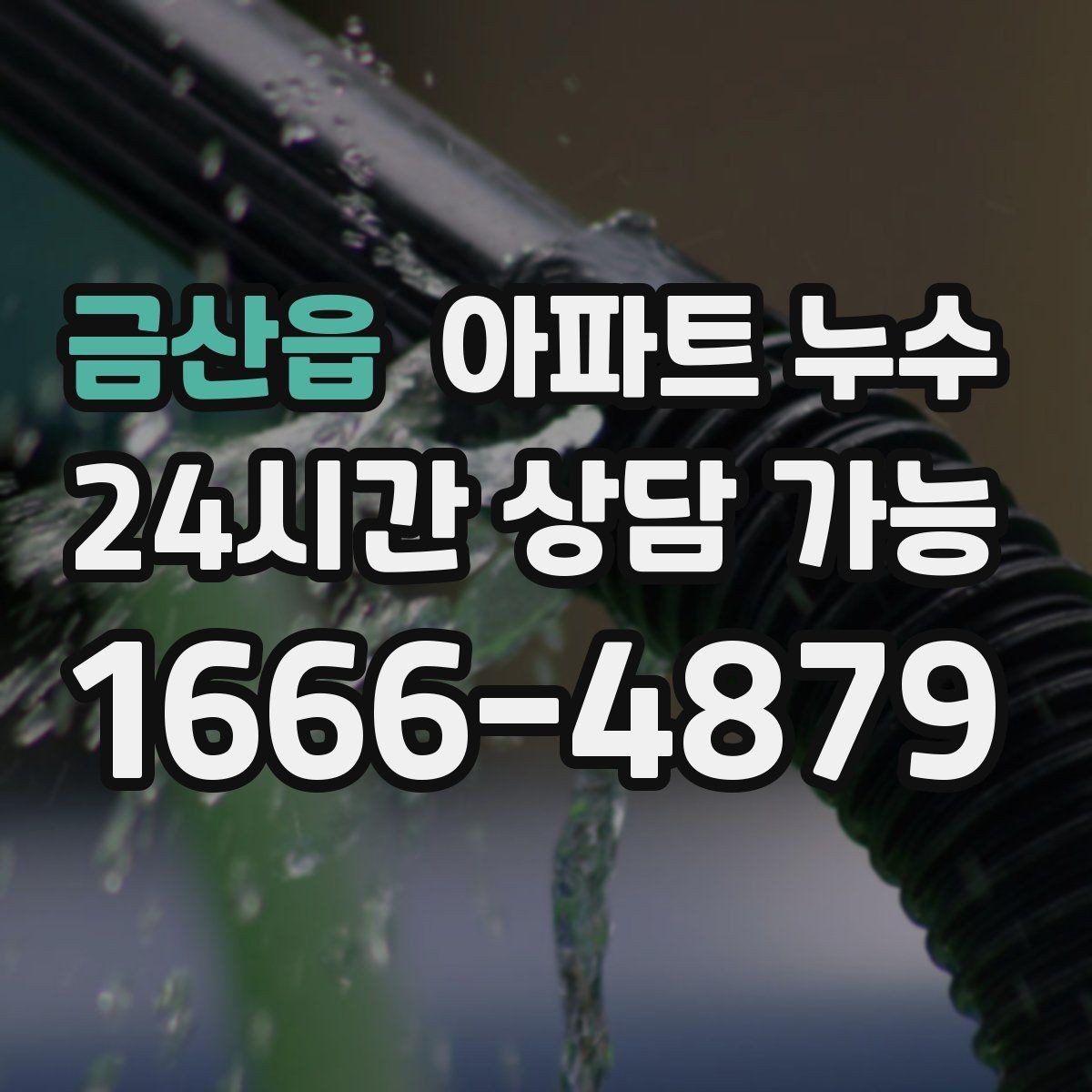 금산읍 아파트 누수 아래층 민원 대응과 해결 흐름
