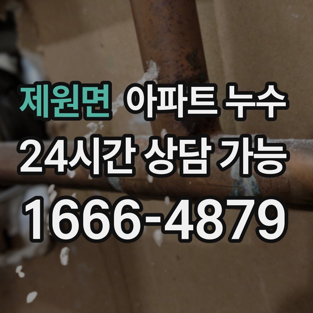 제원면 아파트 누수 간헐적으로 젖었다 마를 때 대처법
