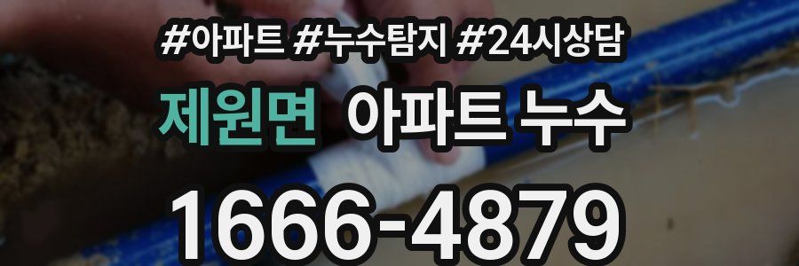 제원면 누수탐지