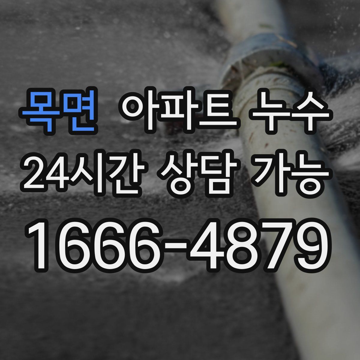 목면 아파트 누수탐지