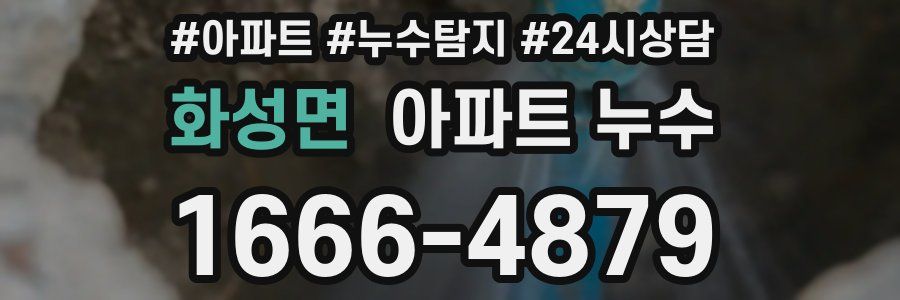 화성면 누수탐지