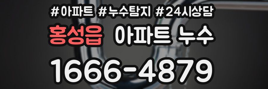 홍성읍 누수탐지