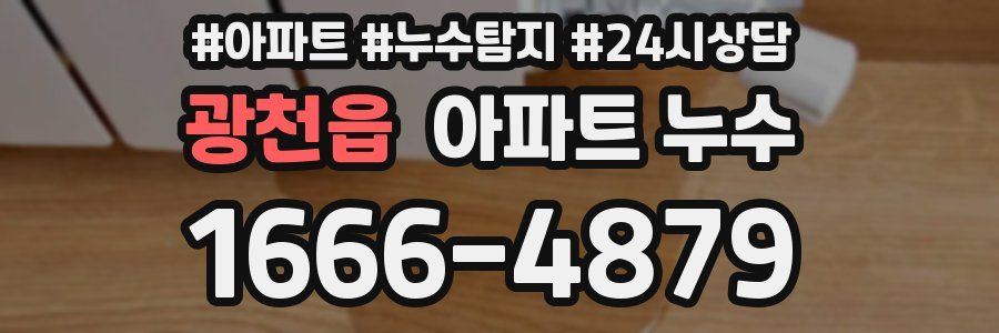 광천읍 누수탐지