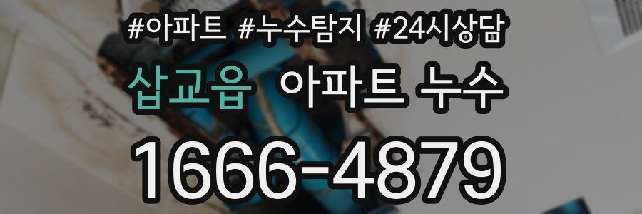 삽교읍 누수탐지