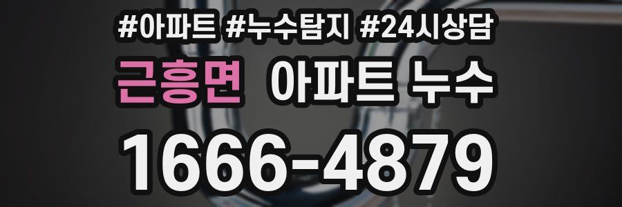 근흥면 누수탐지