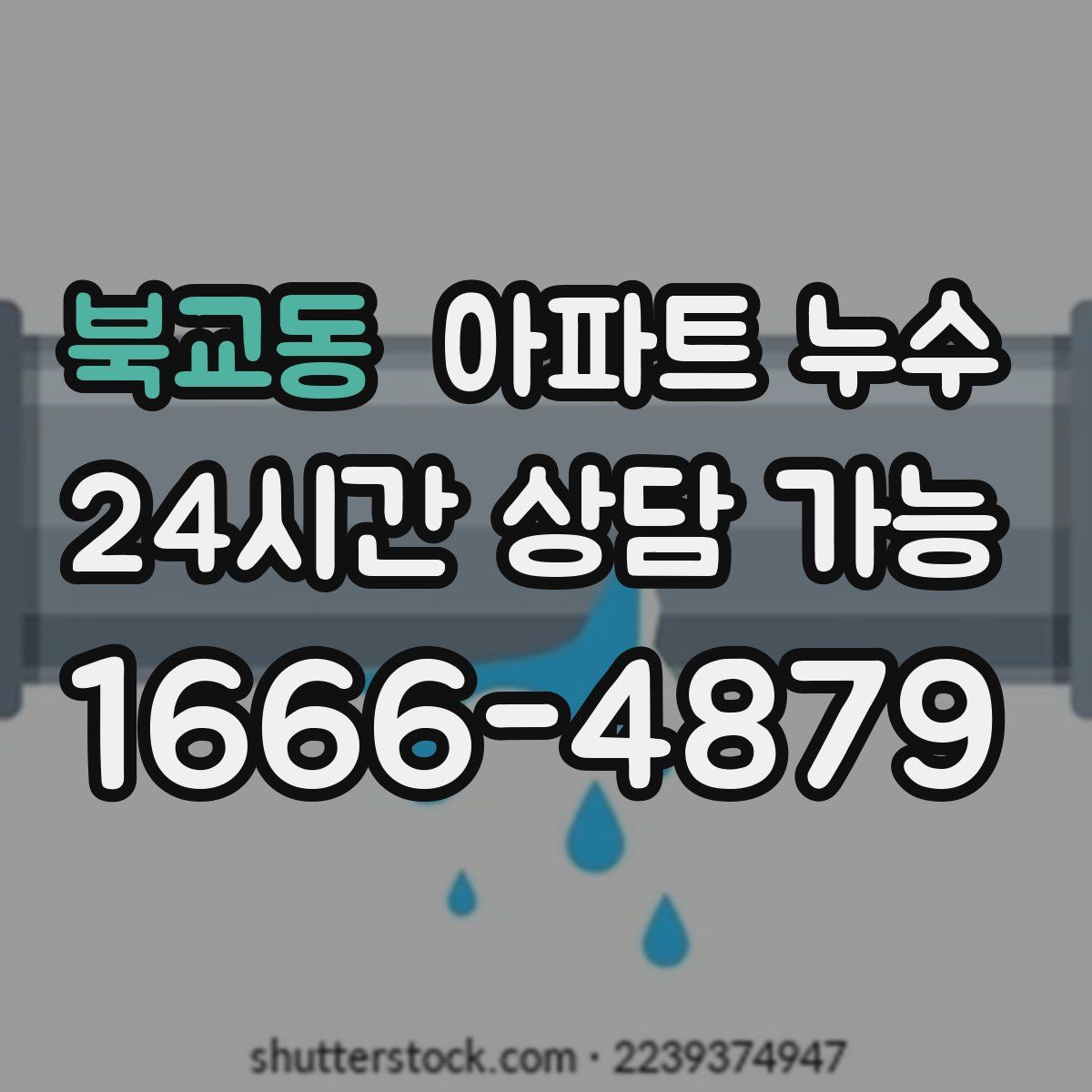 북교동 아파트 누수탐지